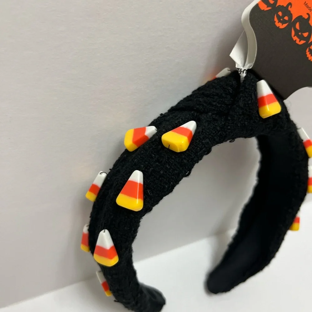 NWT ⚜️🖤⚜️ PIPER K Halloween Candy Corn Headband